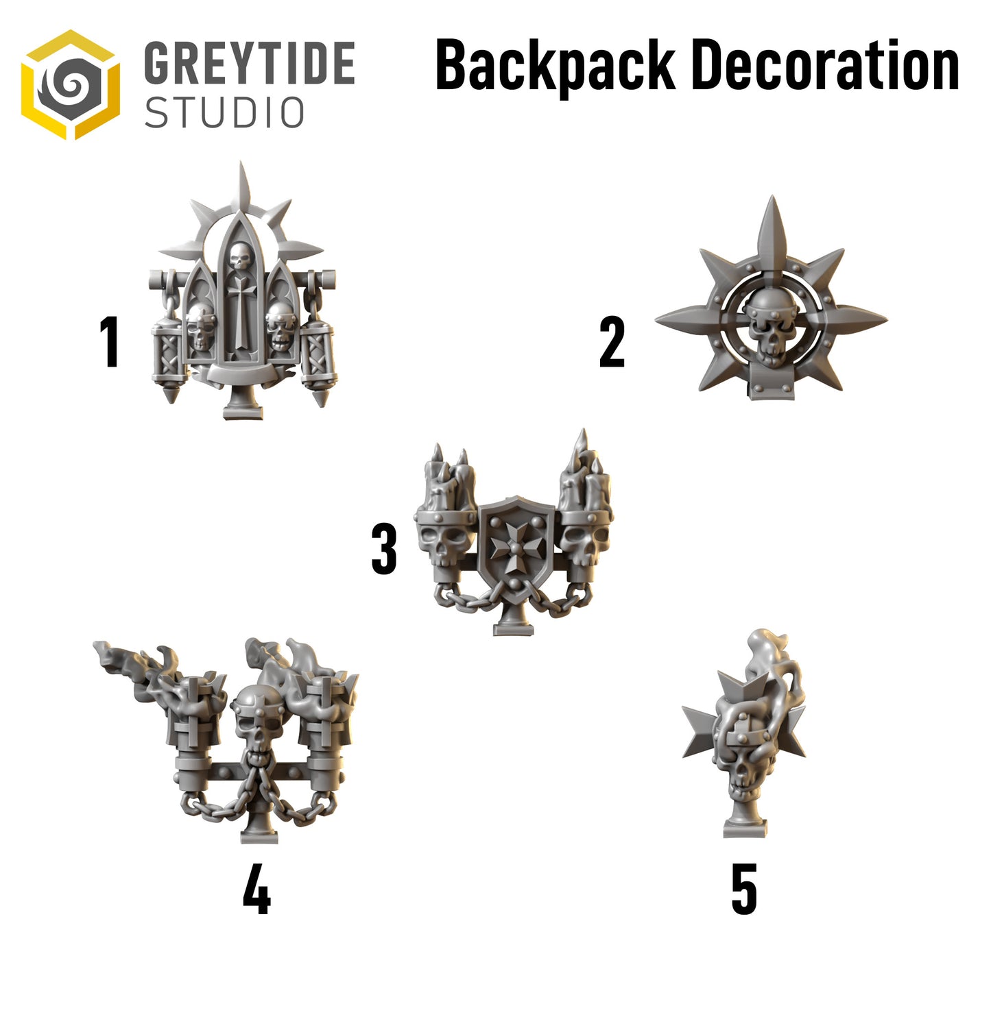 Eternal Crusaders Big Armor Pack: Backpack Decoration