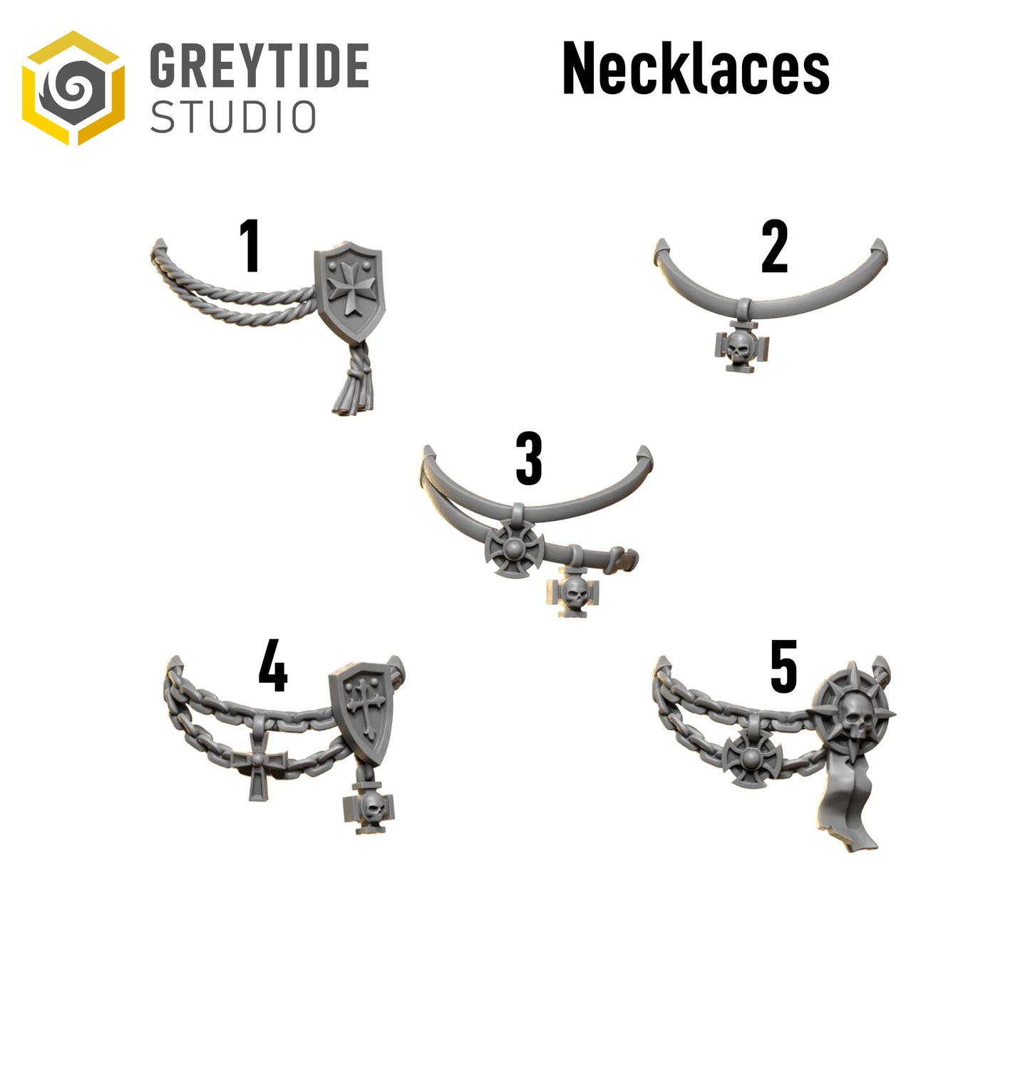 Eternal Crusaders Big Armor Pack: Necklaces