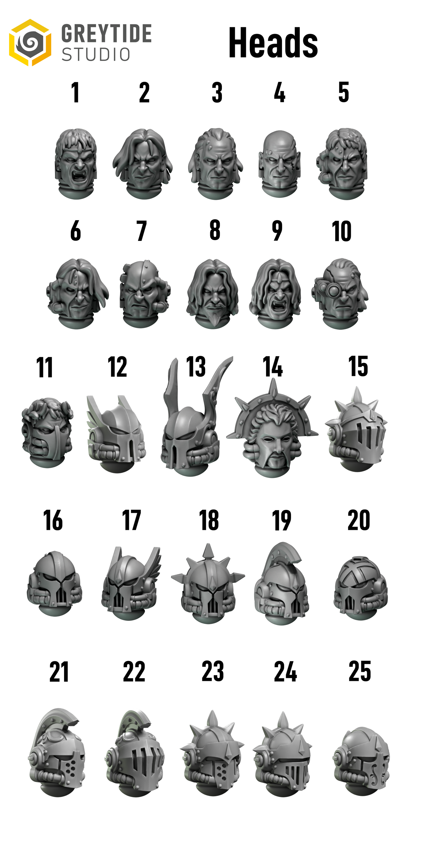 Crimson Lords: Heads