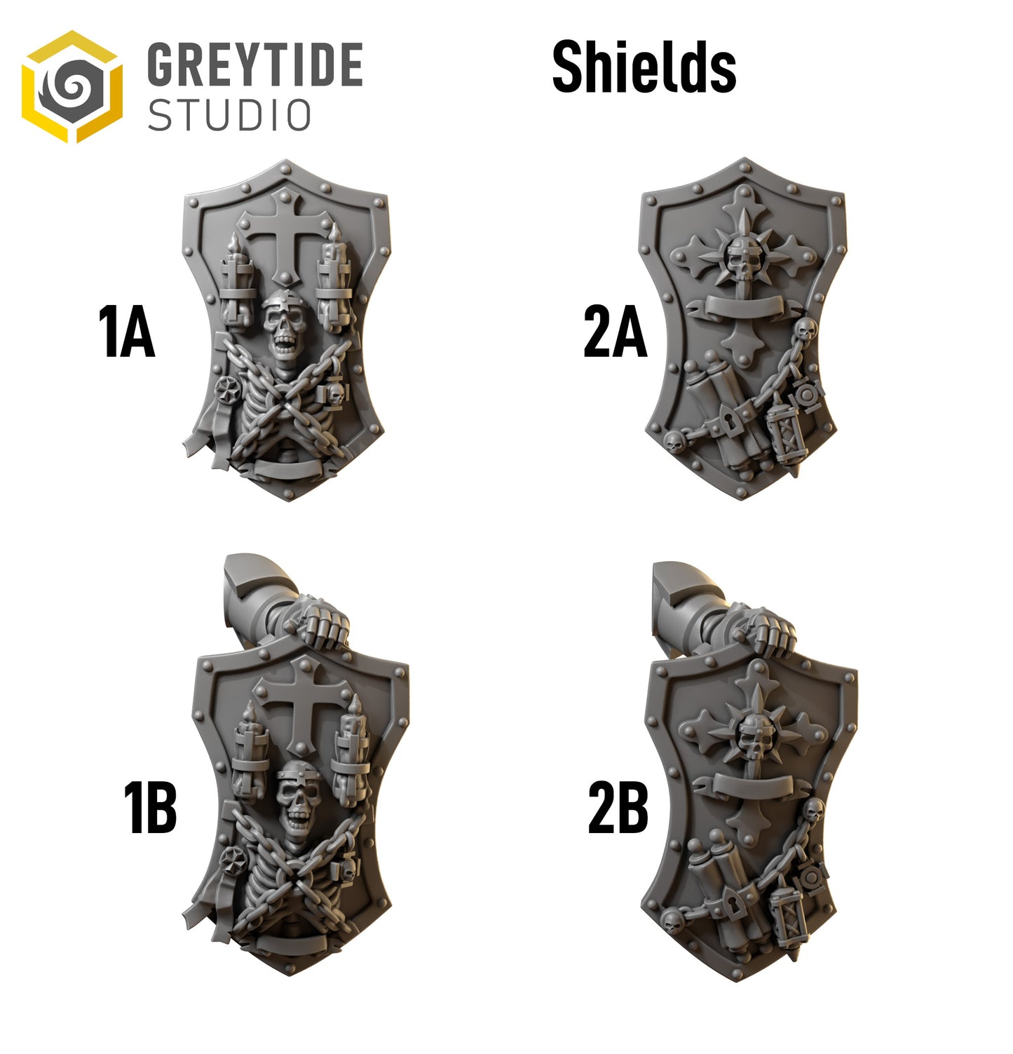 Eternal Crusaders Big Armor Pack: Shields