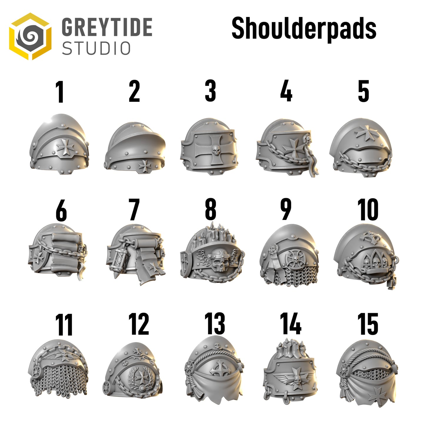 Eternal Crusaders Big Armor Pack: Shoulderpads