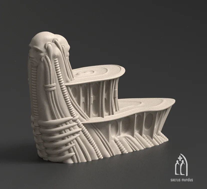 Oregia Alien Sanctum - Stacked Prints.com