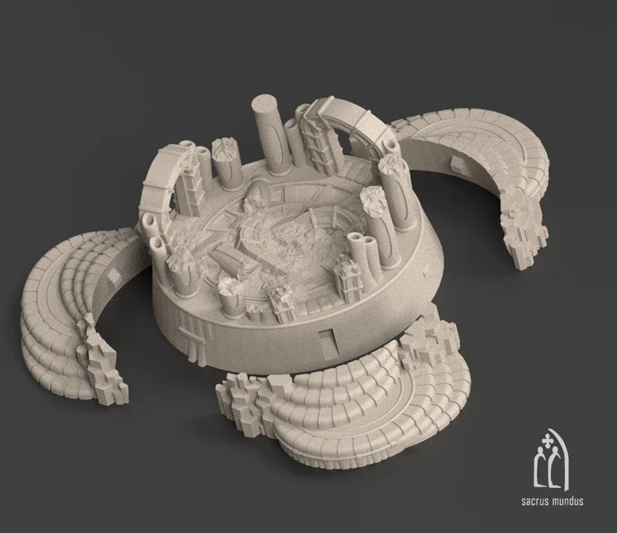 Oregia Alien Sanctum - Stacked Prints.com