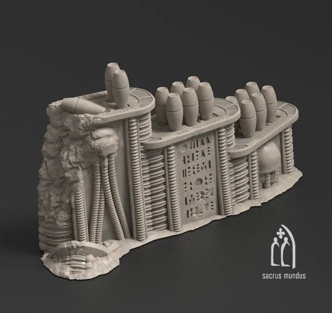 Oregia Alien Sanctum - Stacked Prints.com