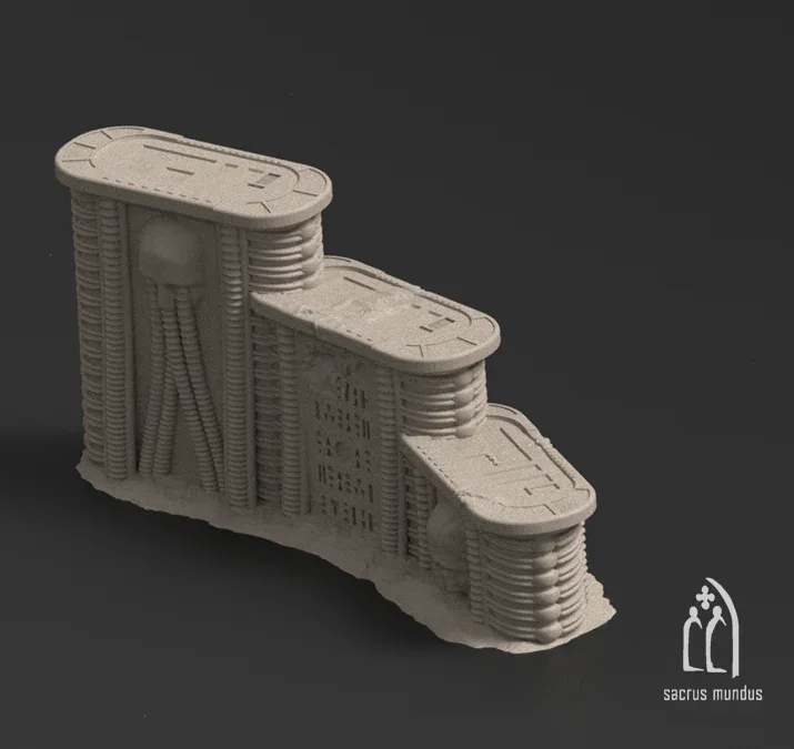 Oregia Alien Sanctum - Stacked Prints.com