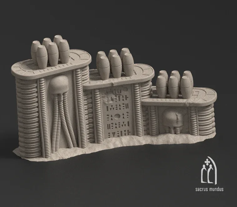 Oregia Alien Sanctum - Stacked Prints.com