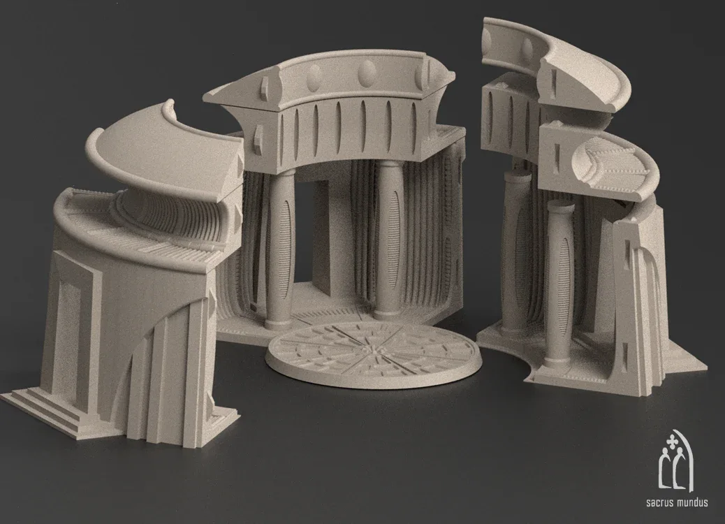 Oregia Alien Sanctum - Stacked Prints.com