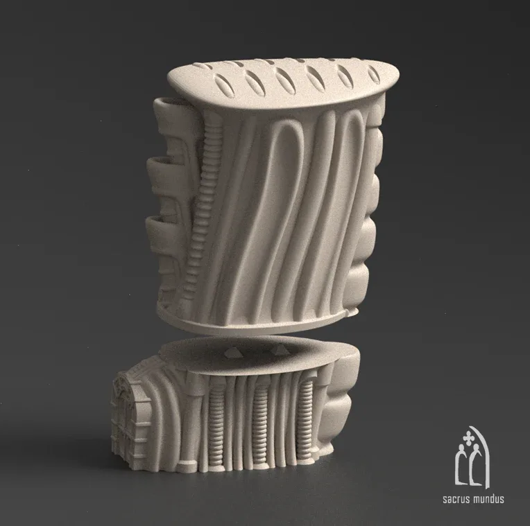 Oregia Alien Sanctum - Stacked Prints.com