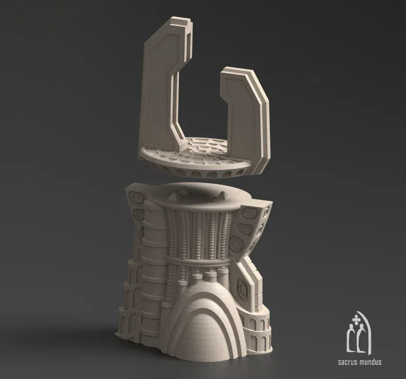 Oregia Alien Sanctum - Stacked Prints.com