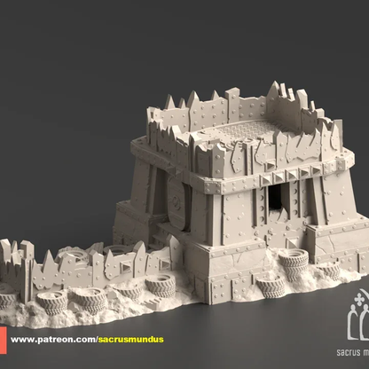 Warpzel 1A Gulch - Stacked Prints.com