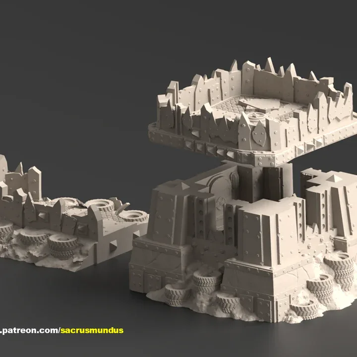 Warpzel 1A Gulch - Stacked Prints.com