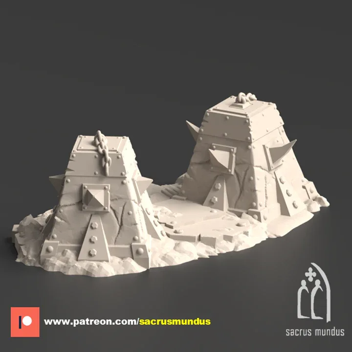 Warpzel 1A Gulch - Stacked Prints.com