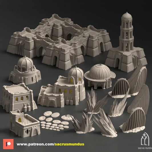 The Wasteland of Hatrass - Stacked Prints.com