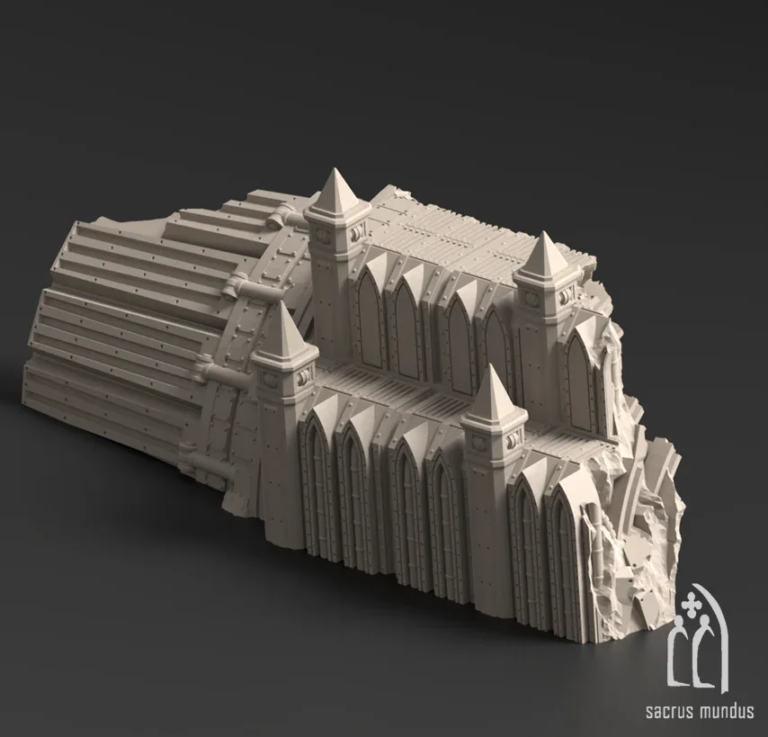 Abyssal Redeemer Crashed Flagship - Stacked Prints.com