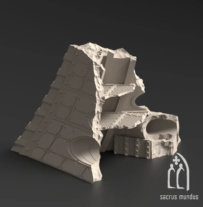 Abyssal Redeemer Crashed Flagship - Stacked Prints.com