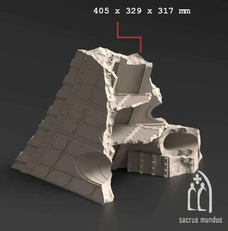 Abyssal Redeemer Crashed Flagship - Stacked Prints.com