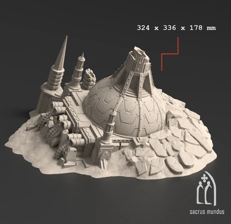 Abyssal Redeemer Crashed Flagship - Stacked Prints.com