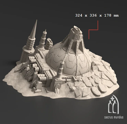 Abyssal Redeemer Crashed Flagship - Stacked Prints.com