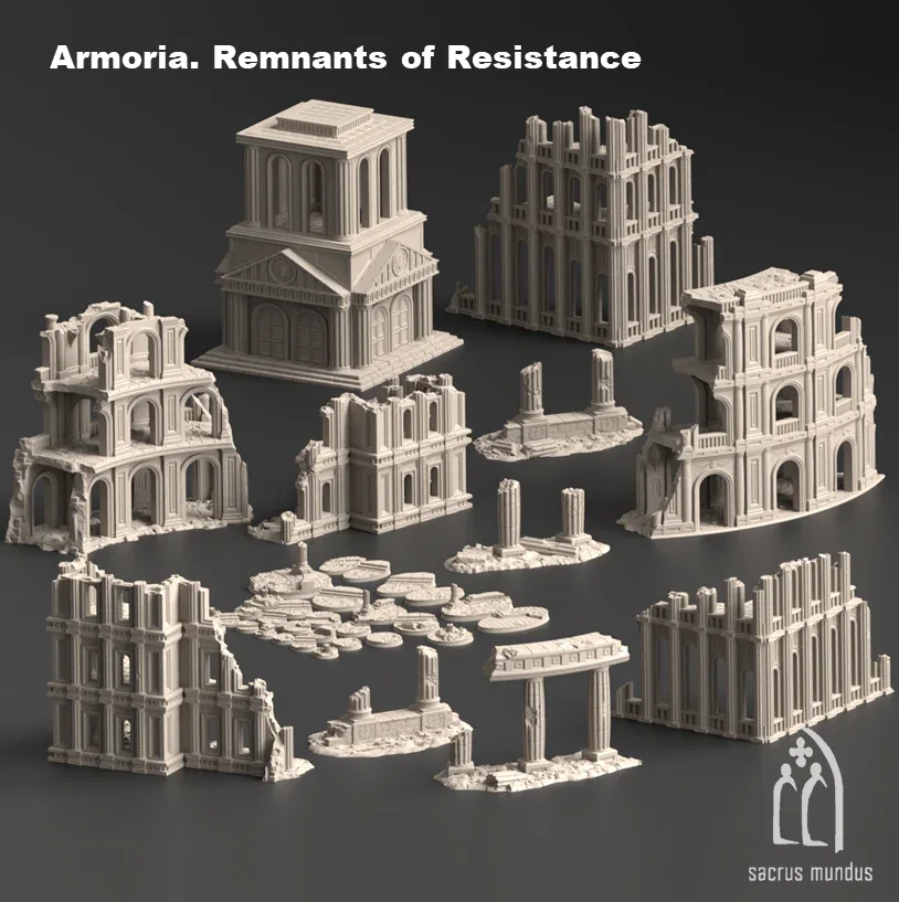Armoria, Remnants of Resistance - Stacked Prints.com
