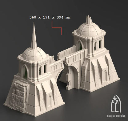 Divine Bastion, a Failed Arcology - Stacked Prints.com