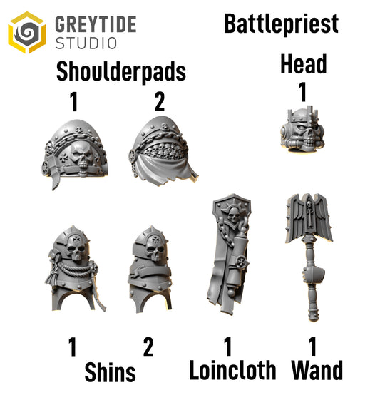 Eternal Crusaders Big Armor Pack: Battlepriest Conversion Bits
