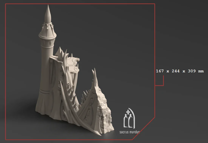 Belkartam, Corrupted Ancient World - Stacked Prints.com