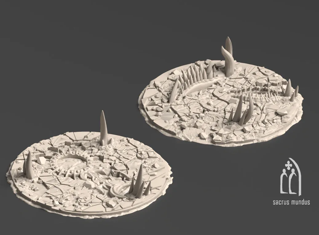 Belkartam, Corrupted Ancient World - Stacked Prints.com