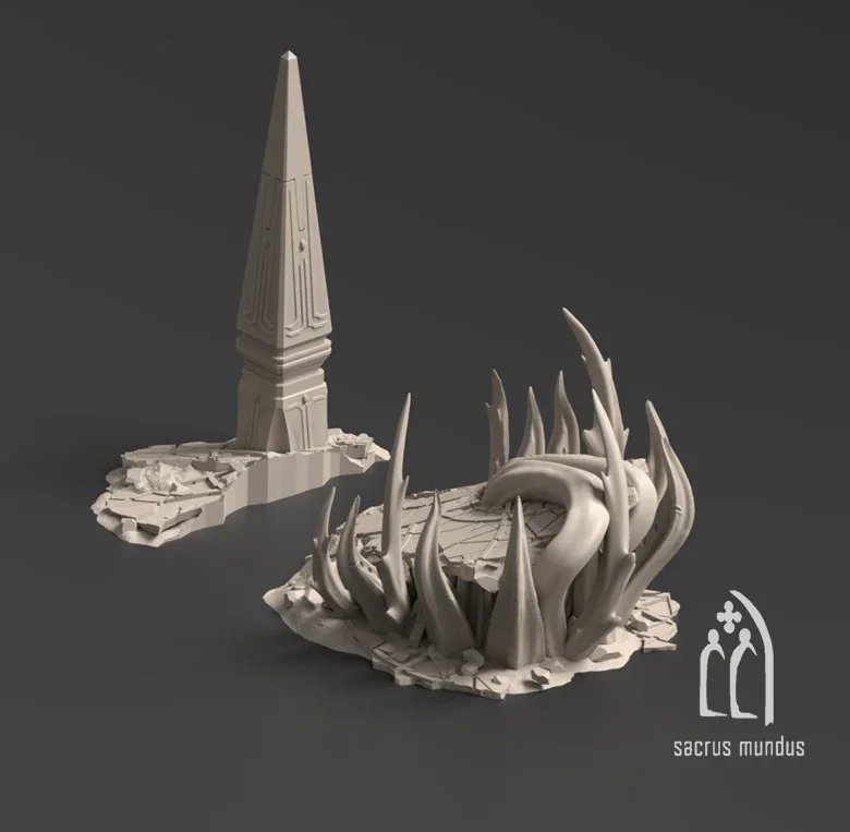 Belkartam, Corrupted Ancient World - Stacked Prints.com