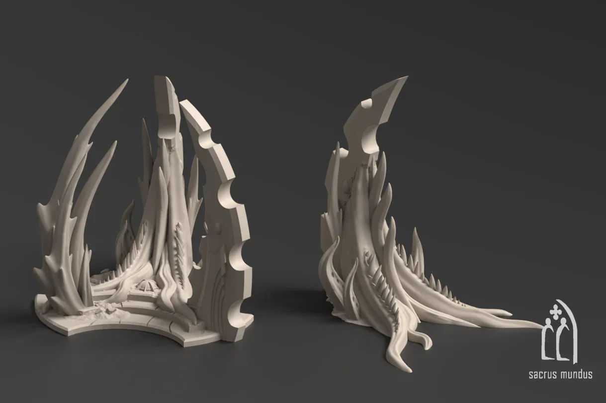 Belkartam, Corrupted Ancient World - Stacked Prints.com