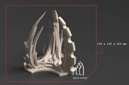 Belkartam, Corrupted Ancient World - Stacked Prints.com