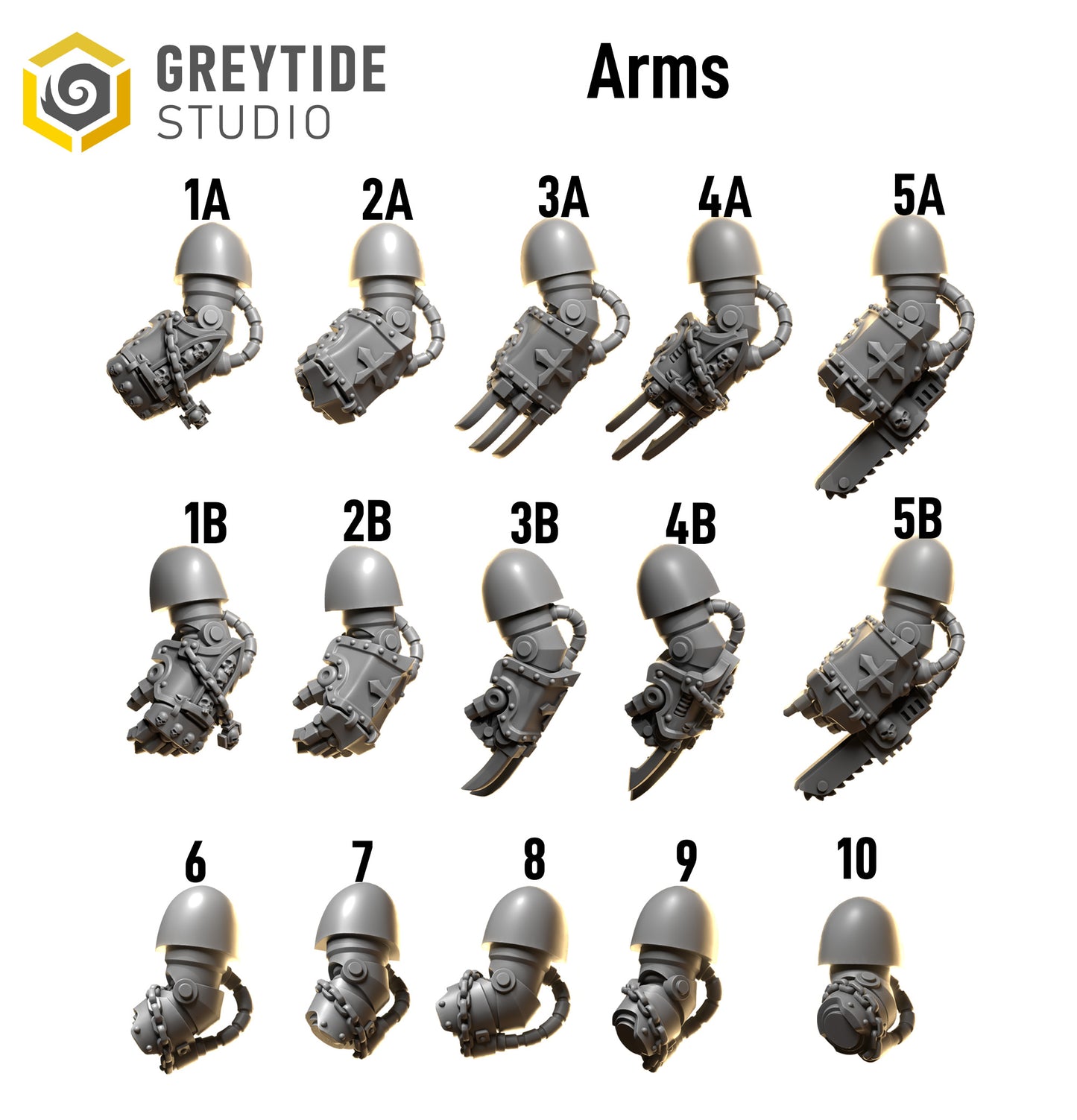 Eternal Crusaders Big Armor Pack: Arms