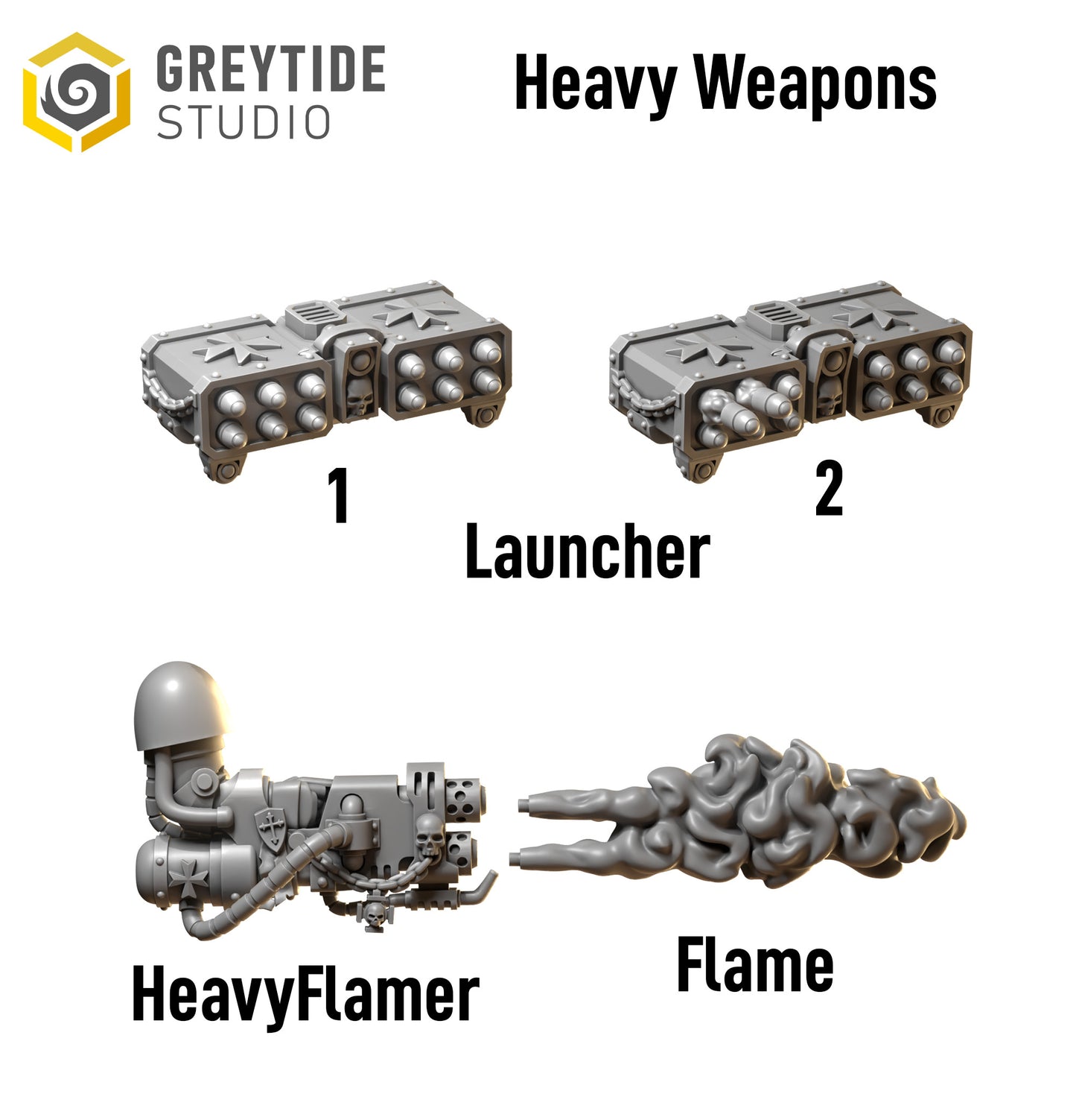 Eternal Crusaders Big Armor Pack: Heavy Weapons