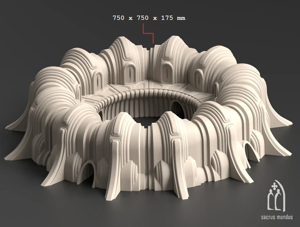 Boroll Fighting Pits - Stacked Prints.com