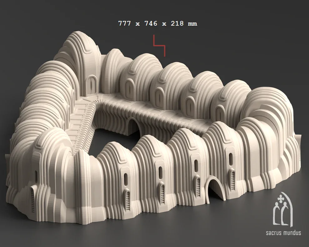 Boroll Fighting Pits - Stacked Prints.com