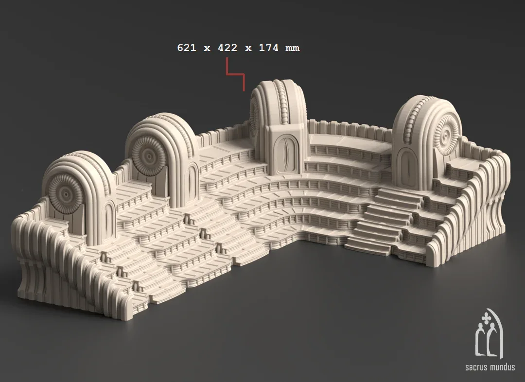 Boroll Fighting Pits - Stacked Prints.com