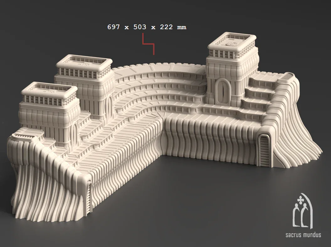 Boroll Fighting Pits - Stacked Prints.com