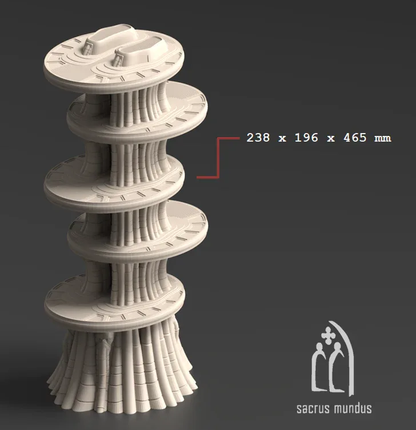 Kyhlden Hive City Docks - Stacked Prints.com