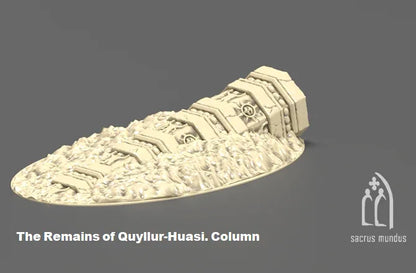 Quyllur Alien Temple - Stacked Prints.com