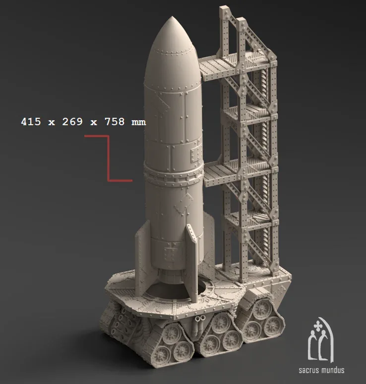 Warpzel-1A Orc Space Program - Stacked Prints.com