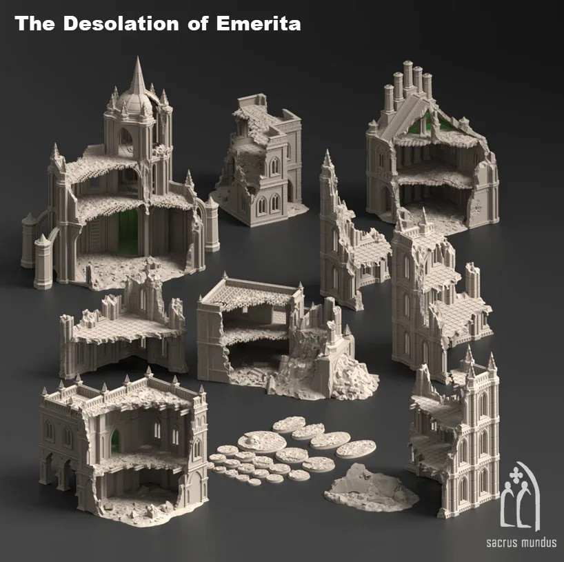 The Desolation of Emerita - Stacked Prints.com