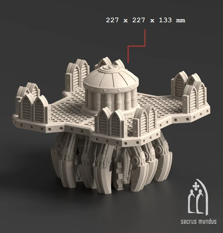 Hades Ridge Platforms - Stacked Prints.com