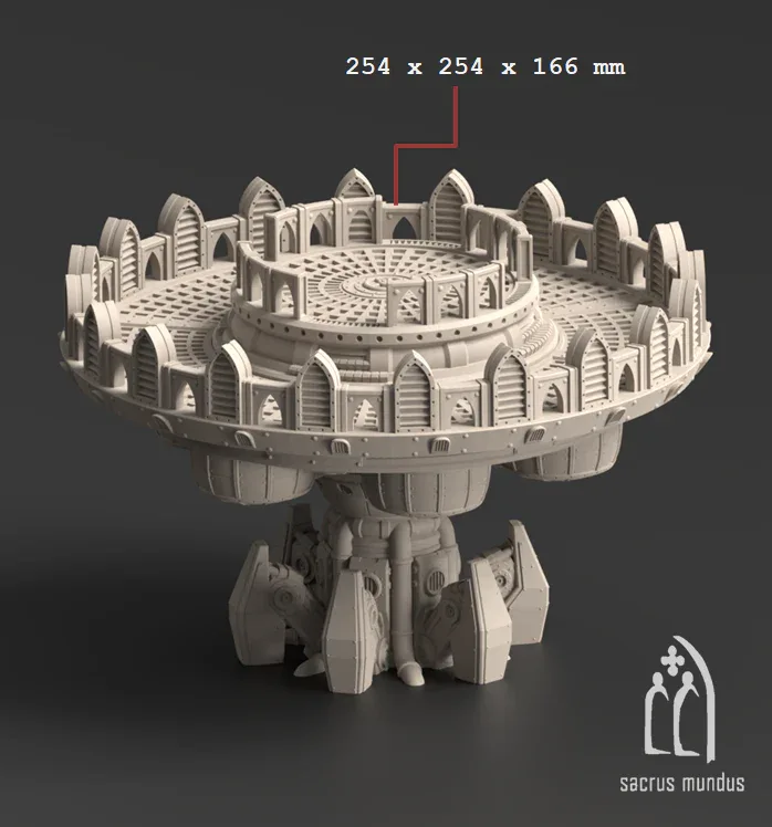 Hades Ridge Platforms - Stacked Prints.com