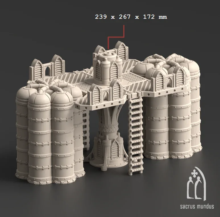 Hades Ridge Platforms - Stacked Prints.com