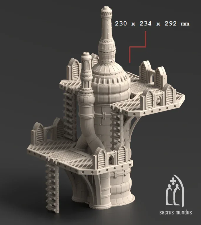 Hades Ridge Platforms - Stacked Prints.com