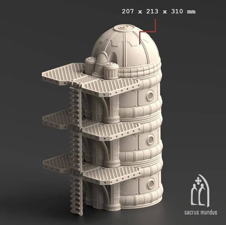 Hades Ridge Platforms - Stacked Prints.com