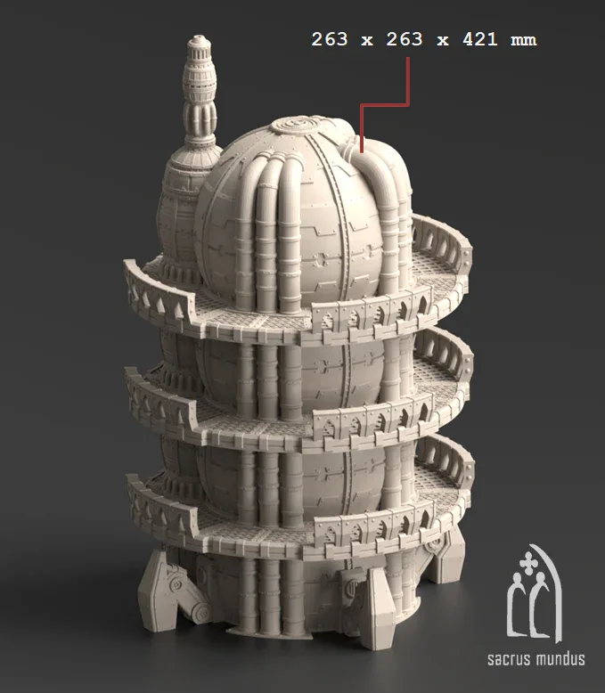 Hades Ridge Platforms - Stacked Prints.com