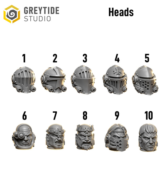 Eternal Crusaders Big Armor Pack: Heads
