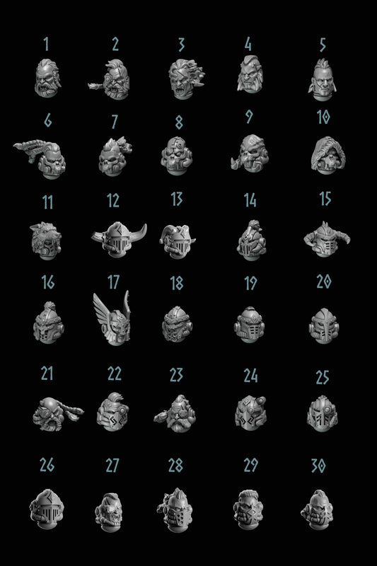 Primal Hounds: Heads