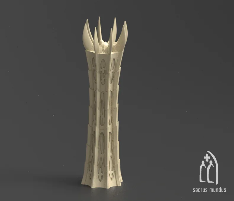 The Dark City of Irazar - Stacked Prints.com