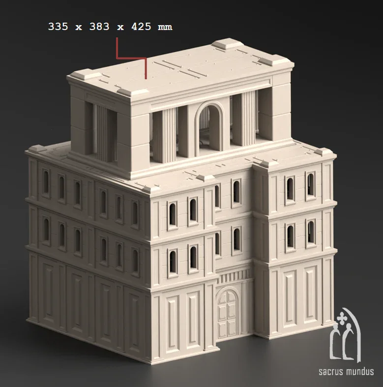 Invictaria, Beacon of Progress - Stacked Prints.com